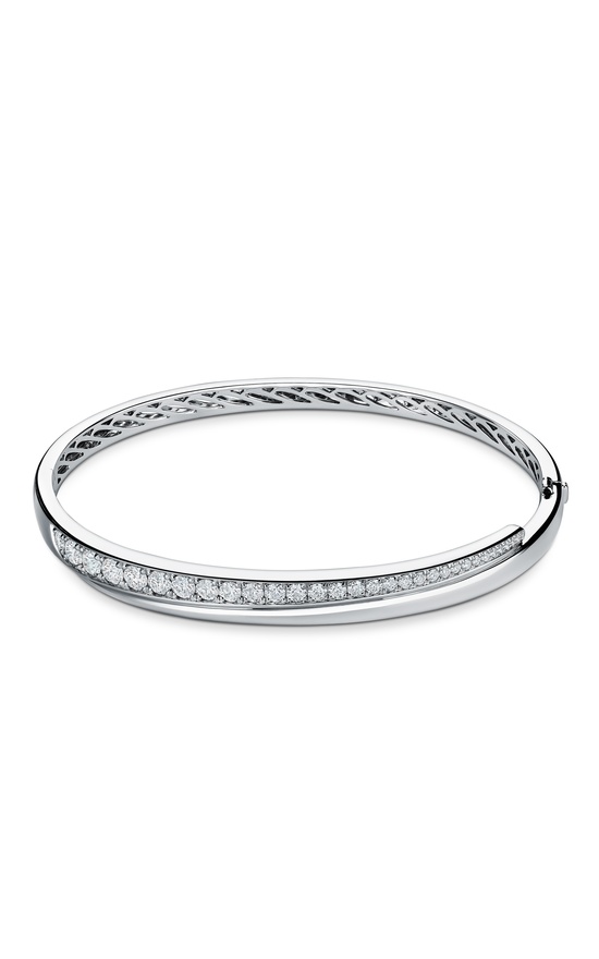 Hearts On Fire Vela Crossover Bangle UU2644 : 1.15 : 6152 : 18KW : GH/VS Hearts On Fire Vela Crossover Bangle UU2644 : 1.15 : 6152 : 18KW : GH/VS