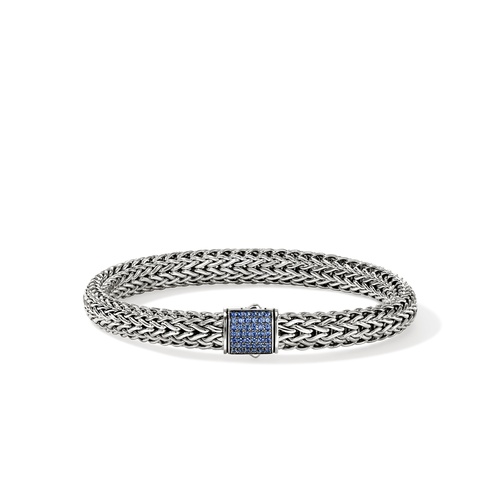 Sterling Silver (925) John Hardy  Blue Sapphire Bracelet