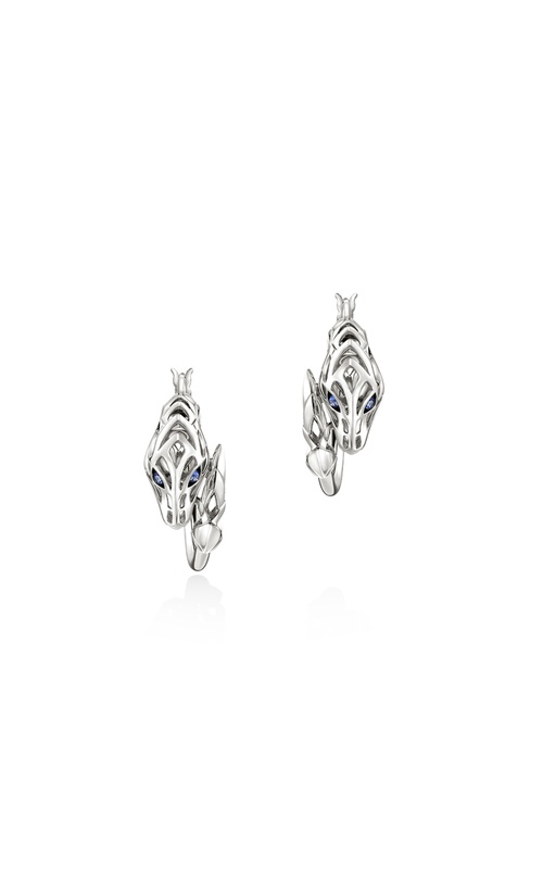 John Hardy Naga Earring EBS603571BSP