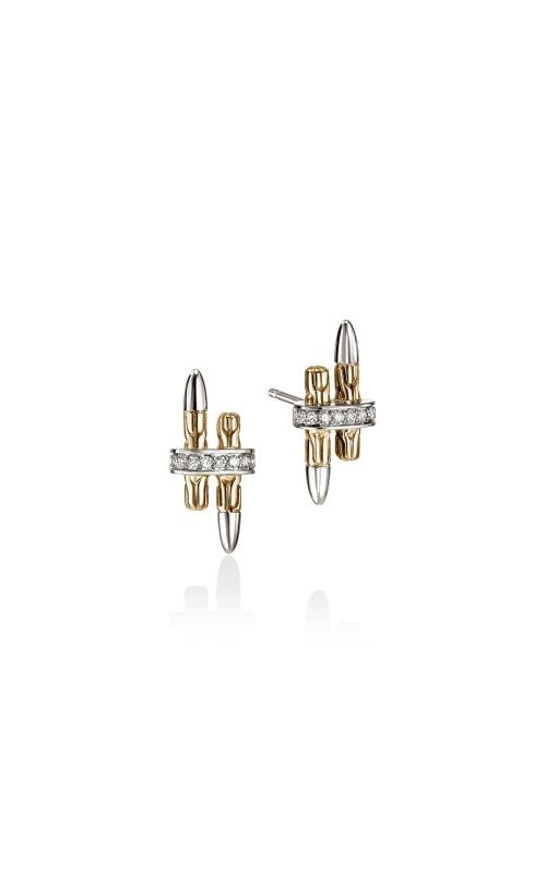 John Hardy Spear Earrings EZZP989562DI