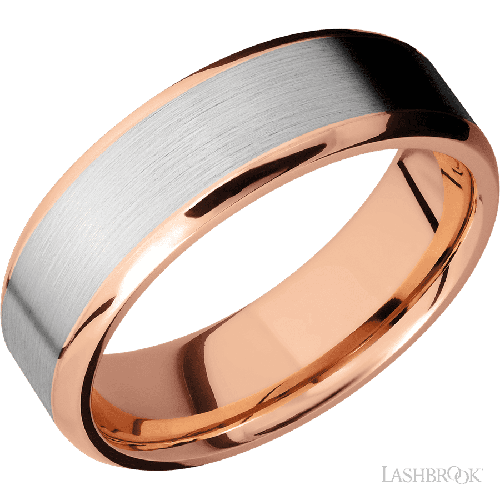 Lashbrook Wedding Band  14KR7B15(NS)/14KW