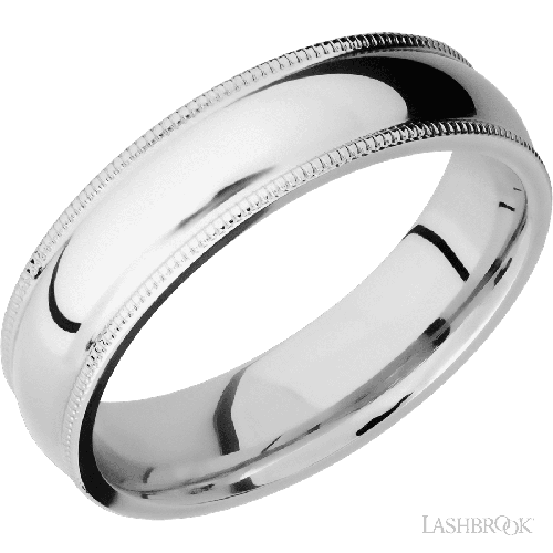 Lashbrook Wedding Band Wedding Band, Lashbrook, and 14K White Gold 14KW6DMIL-P