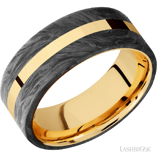 Lashbrook Wedding Band  14KY8F23OCE/FORGEDCF