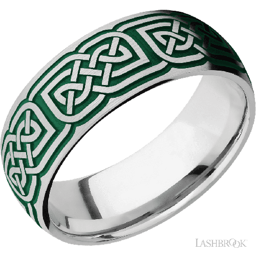 Lashbrook Wedding Band Wedding Band, Lashbrook, and Cobalt Chrome CC8D/LCVCELTIC17/A