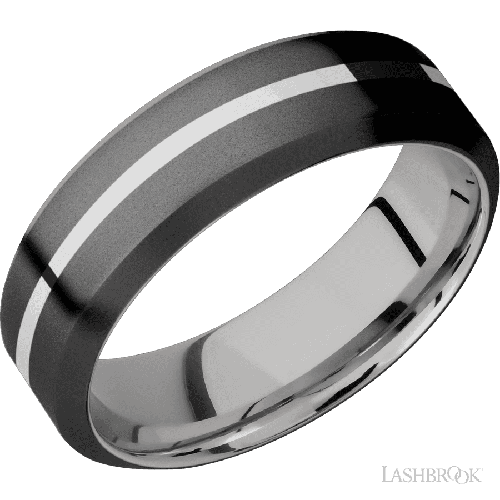 Lashbrook Wedding Band  SILVERSLEEVEZ7HB11/SS
