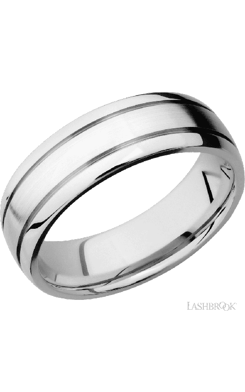 Lashbrook Wedding Band Wedding Band, Lashbrook, and 14K White Gold 14KW7D2.5-P