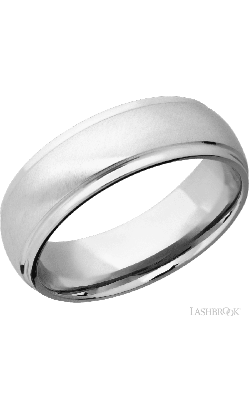 Lashbrook Wedding Band Wedding Band, Lashbrook, and 14K White Gold 14KW7DGE-P