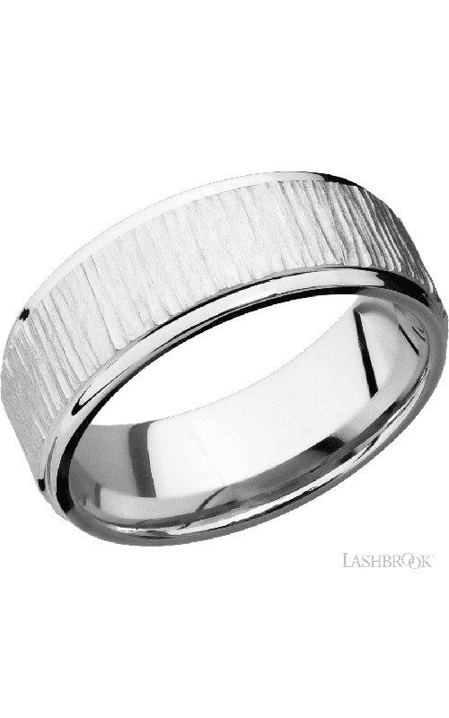 Lashbrook Wedding Band, Lashbrook, and 14K White Gold Wedding Band 14KW8FGE-P