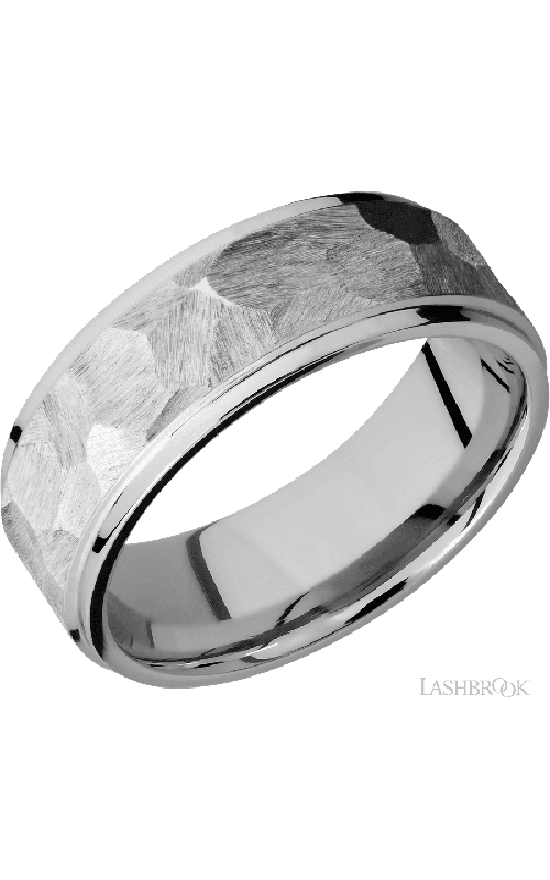 Lashbrook Wedding Band, Lashbrook, and 14K White Gold Wedding Band 14KW8FGE-P