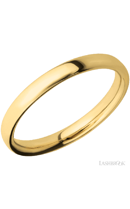Lashbrook Wedding Band, Lashbrook, and 14K Yellow Gold Wedding Band 14KY3UC-L