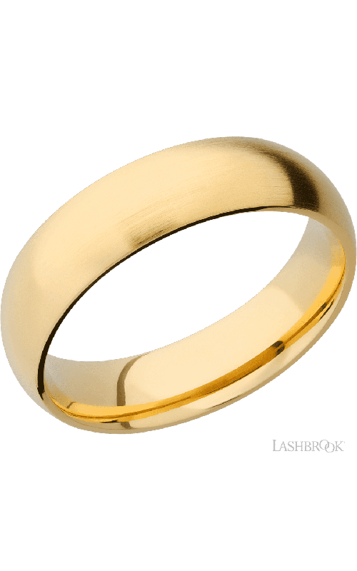 Lashbrook Wedding Band, Lashbrook, and 14K Yellow Gold Wedding Band 14KY6D-P