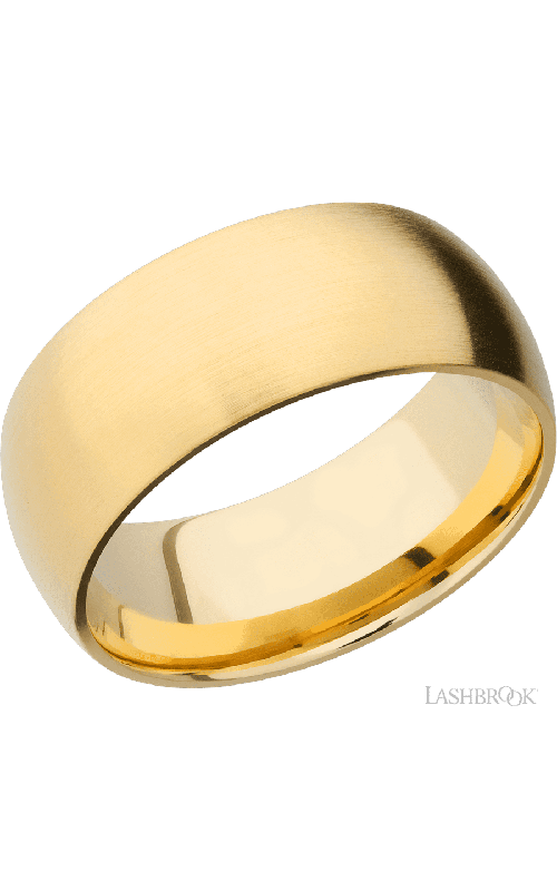 Lashbrook Wedding Band, Lashbrook, and 14K Yellow Gold Wedding Band 14KY9D-P