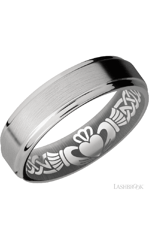Lashbrook Wedding Band, Lashbrook, and Titanium Wedding Band 6FGE
