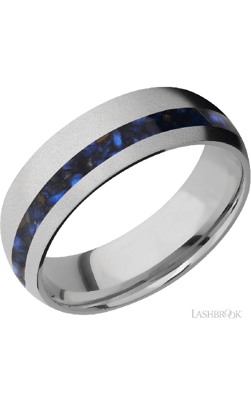 Lashbrook Wedding Band, Lashbrook, and Titanium Wedding Band 7D12OC/MOSAIC