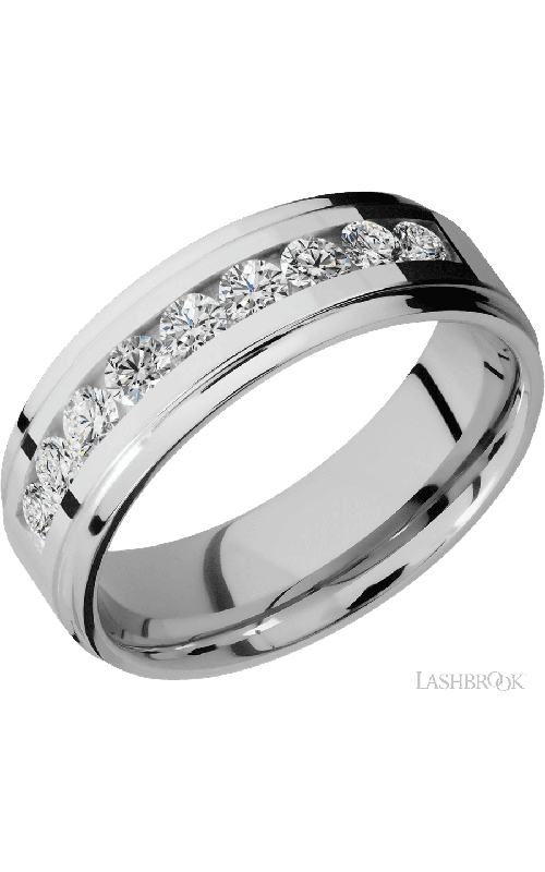 Lashbrook Wedding Band, Lashbrook, and Cobalt Chrome Wedding Band CC7FGEDIA9X.10CH