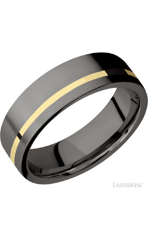 Lashbrook Wedding Band, Lashbrook, and Tantalum Wedding Band NTA7F11OC/14KY