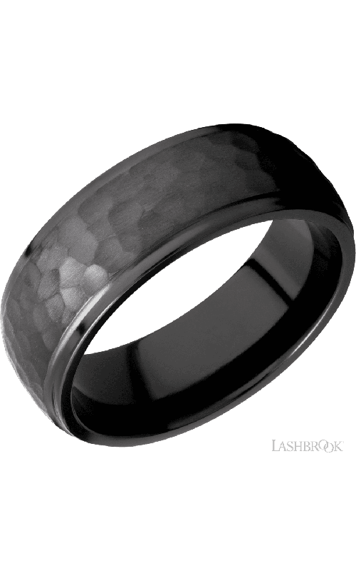 Lashbrook Wedding Band, Lashbrook, and Zirconium Wedding Band Z8DGE