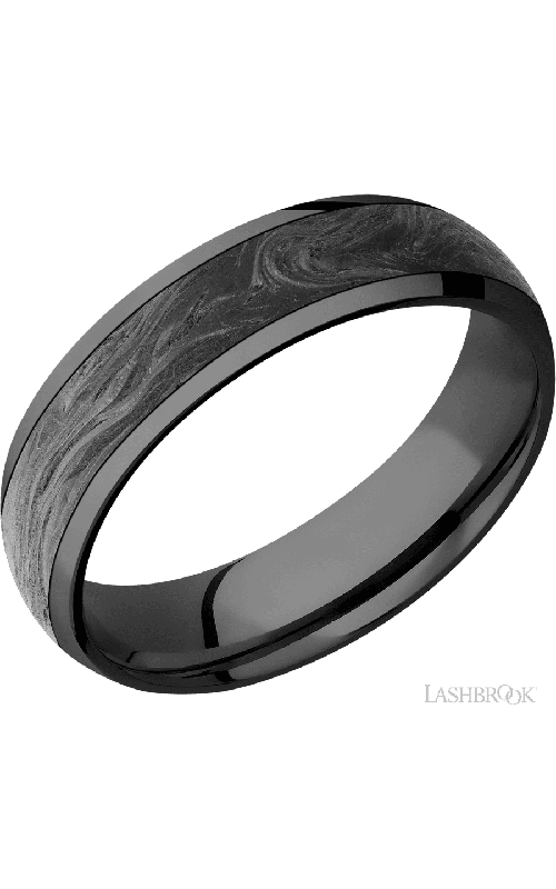 Lashbrook Wedding Band, Lashbrook, and Zirconium Wedding Band ZC6D14/FORGEDCF