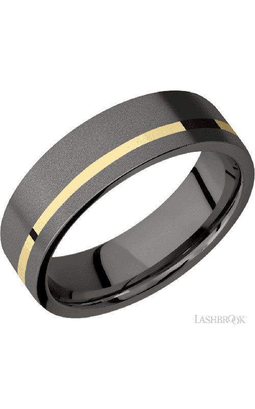 Lashbrook Wedding Band, Lashbrook, and Tantalum Wedding Band NTA7F11OC/14KY