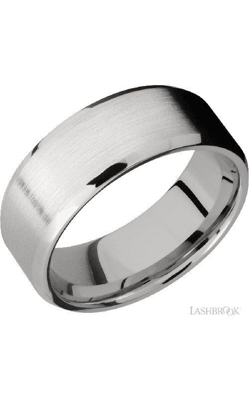 Lashbrook Wedding Band, Lashbrook, and Cobalt Chrome Wedding Band CC8B