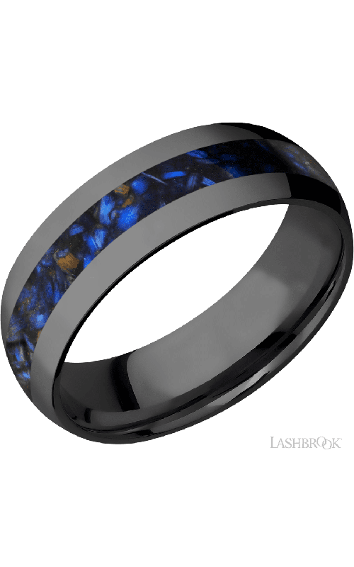 Lashbrook Wedding Band, Lashbrook, and Zirconium Wedding Band Z7D13/MOSAIC