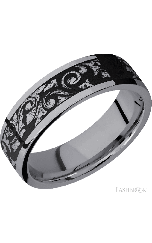 Lashbrook  Wedding Band TA7F/LCVWESTERNSCROLL/A