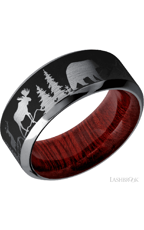 Lashbrook  Wedding Band HWSLEEVETA9HB/LCVBEARMOOSEDEERMTN/A