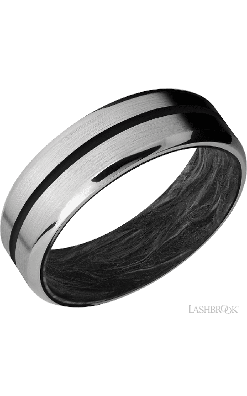 Lashbrook Wedding Band, Lashbrook, and Titanium Wedding Band FORGEDCFSLEEVE7B11(NS)/A