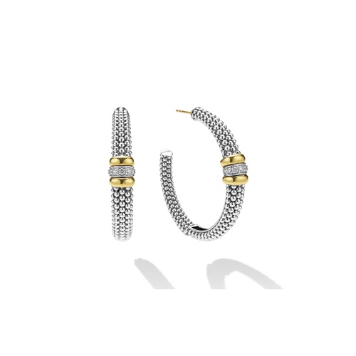 Lagos Signature Caviar Earrings 01-82164-DD
