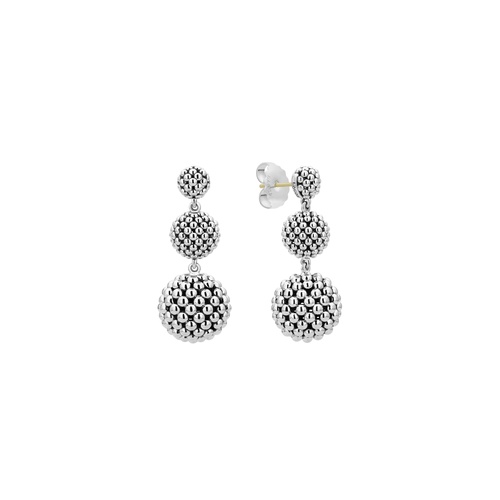 Lagos Signature Caviar Earrings 01-81874-00