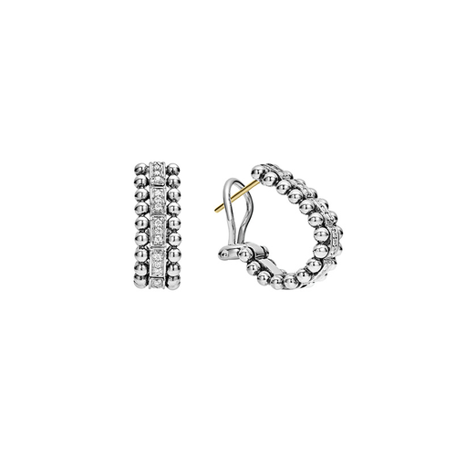 Lagos Caviar Spark Earrings 01-81573-DD