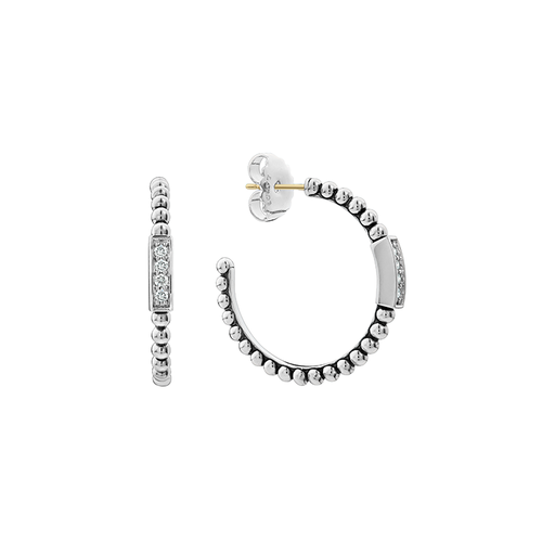 Lagos Caviar Spark Earrings 01-81651-DD