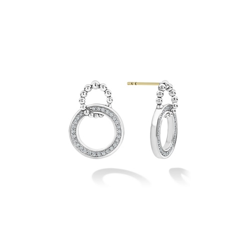 Lagos Caviar Spark Earrings 01-81912-DD