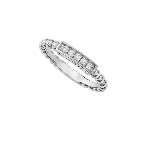 Lagos Caviar Spark Ring 02-80615-DD7