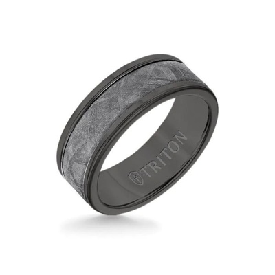 Triton Tricust Wedding Band 11-6082BCM8-G