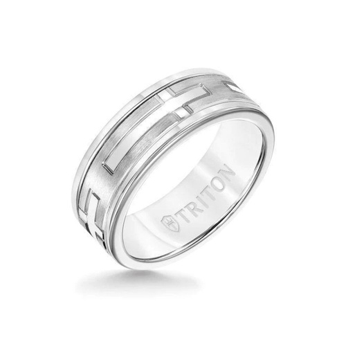Triton Tricust Wedding Band 11-2417WCW8-G