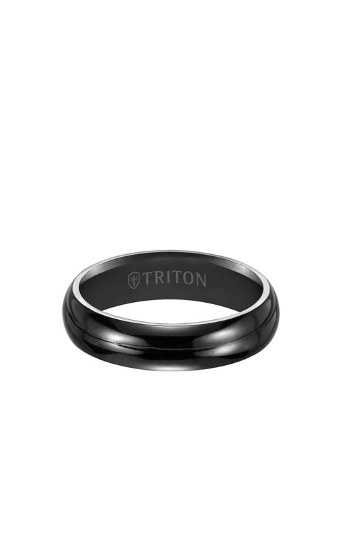 Triton Carved Wedding Band 11-2048BT-G
