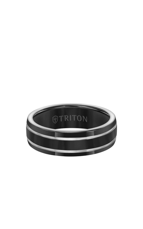 Triton Carved Wedding Band 11-2028BT-G