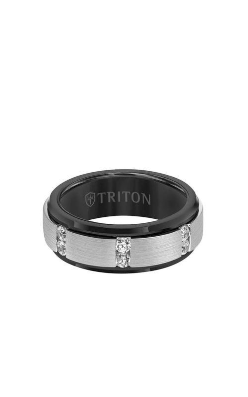 Triton Stone Wedding Band 22-6091BCS-G