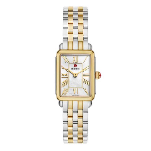 Michele Deco Two-Tone 18k Gold-Plated Watch MWW06E000145