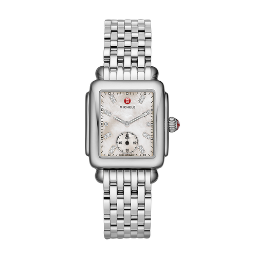 Michele Deco Mid, Diamond Dial Watch MWW06V000002