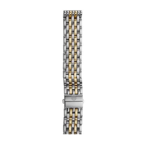 Michele Deco 16mm Two-Tone Watch Bracelet MICHELE DECO 16 Two Tone SS/ Rose Gold 16mm watch bracelet  main image 2