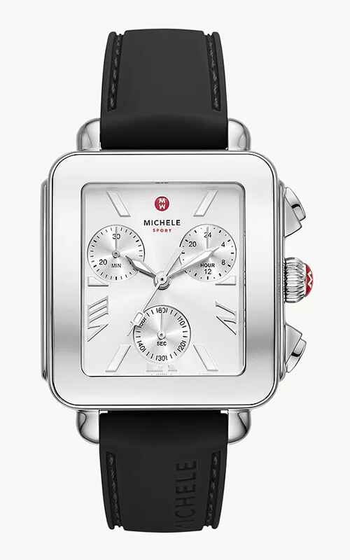 Michele Deco Sport Chronograph Stainless Steel Watch MWW06K000071