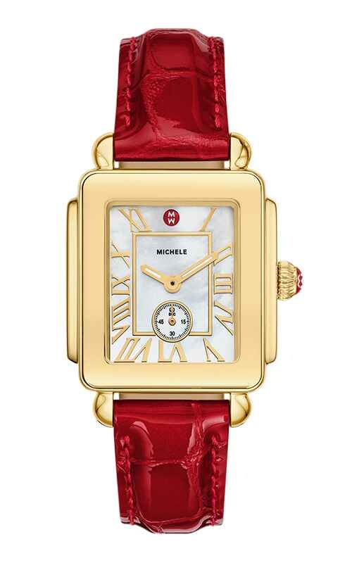 Michele Deco Sport Gold-Plated Watch MWW06H000005