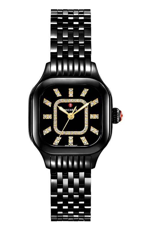 Michele Meggie Stainless Steel Diamond Watch MWW33B000019