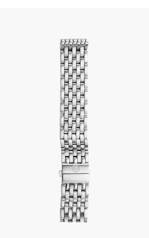 16mm Deco Seven-Link Stainless Steel Bracelet MS16DM235009