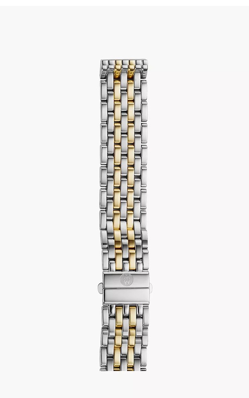 16mm Deco Seven-Link Two-Tone 18K Gold-Plated Bracelet MS16DM285048