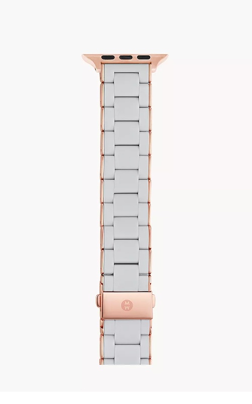 Michele 38/40/41/42 mm and 42/44/45/46/49mm Bracelet For Apple Watch MS20GN767070