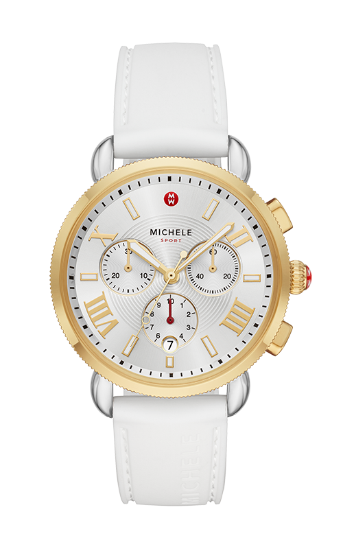 Michele Sporty Sport Sail Two-Tone Watch MWW01P000017