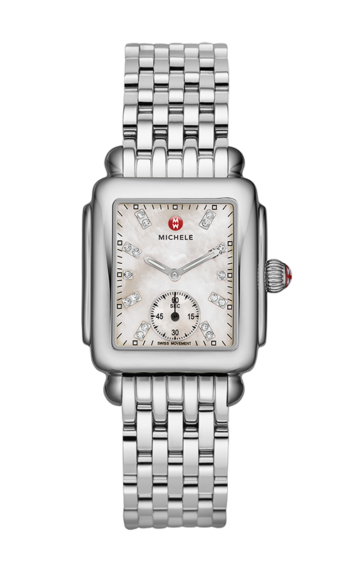 Michele Deco Mid, Diamond Dial Watch MWW06V000002